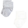 image:imageHudson Baby Unisex Baby Cotton Rich Newborn and Terry SocksMauve Neutral