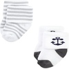 image:imageHudson Baby Unisex Baby Cotton Rich Newborn and Terry SocksNautical 12pack