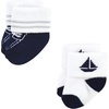 image:imageHudson Baby Unisex Baby Cotton Rich Newborn and Terry SocksNautical 12pack