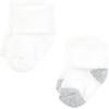 image:imageHudson Baby Unisex Baby Cotton Rich Newborn and Terry SocksNeutral Heel Toe