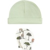 image:imageHudson Baby Unisex Baby Cotton Cap and Scratch Mitten SetGoing on Safari