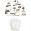 image:imageHudson Baby Unisex Baby Cotton Cap and Scratch Mitten SetGoing on Safari