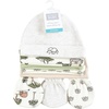 image:imageHudson Baby Unisex Baby Cotton Cap and Scratch Mitten SetGoing on Safari