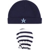 image:imageHudson Baby Unisex Baby Cotton Cap and Scratch Mitten SetOcean Friends