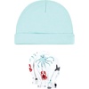 image:imageHudson Baby Unisex Baby Cotton Cap and Scratch Mitten SetOcean Friends