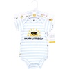 image:imageHudson Baby Infant Boy Cotton Bodysuits Happy Little Guy 69 Months