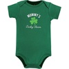 image:imageHudson Baby Infant Boy Cotton Bodysuits Mommys Lucky Charm 03 Months
