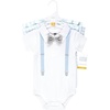 image:imageHudson Baby Infant Boys Cotton Bodysuits 3Pack Gator Polo 03 Months
