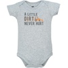 image:imageHudson Baby Infant Boys Cotton Bodysuits 5Pack Blue Construction Trucks 36 Months