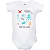 image:imageHudson Baby Infant Boys Cotton Bodysuits 5Pack Sea Characters 912 Months