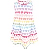 image:imageHudson Baby Toddler and Girls Cotton Dress and Cardigan SetCascading Hearts