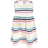 image:imageHudson Baby Toddler and Girls Cotton Dress and Cardigan SetSunset Stripe