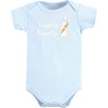 image:imageHudson Baby Unisex Baby Cotton Bodysuits Carrot Patch Truck 36 Months
