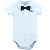 image:imageHudson Baby Unisex Baby Cotton Bodysuits Whaley Cute Polo 1218 Months