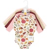 image:imageHudson Baby Unisex Baby Thermal Long Sleeve BodysuitsAcorn Botanical