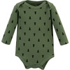 image:imageHudson Baby Unisex Baby Thermal Long Sleeve BodysuitsBear Tree