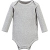 image:imageHudson Baby Unisex Baby Thermal Long Sleeve BodysuitsBuffalo Plaid Leopard
