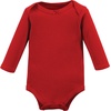 image:imageHudson Baby Unisex Baby Thermal Long Sleeve BodysuitsBuffalo Plaid Leopard