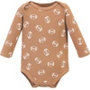 image:imageHudson Baby Unisex Baby Thermal Long Sleeve BodysuitsFootball