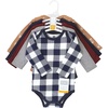 image:imageHudson Baby Unisex Baby Thermal Long Sleeve BodysuitsFootball