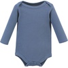 image:imageHudson Baby Unisex Baby Thermal Long Sleeve BodysuitsSage Dinosaur
