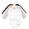 image:imageHudson Baby Unisex Baby Thermal Long Sleeve BodysuitsSnowflake