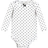image:imageHudson Baby Unisex Baby Thermal Long Sleeve BodysuitsSnowflake