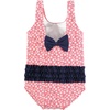 image:imageHudson Baby Unisex Baby and Toddler Swimsuit MermaidTiny White Flower Baby