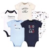 image:imageHudson Baby Unisex Baby Cotton Bodysuits 5packRad Like Dad