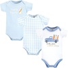 image:imageHudson Baby Unisex Baby Cotton Bodysuits Carrot Patch Truck 36 Months