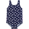 Navy Sailboats Baby