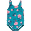 image:imageHudson Baby Unisex Baby and Toddler Swimsuit MermaidTeal Floral Baby