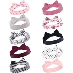 image:imageHudson Baby Cotton and Synthetic Headbands Size 024 MonthsRose