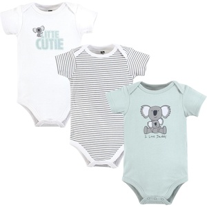 image:imageHudson Baby Unisex Baby Cotton Bodysuits Daddy Koala Newborn