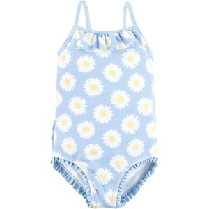 image:imageHudson Baby Unisex Baby and Toddler Swimsuit MermaidBlue Daisy Toddler