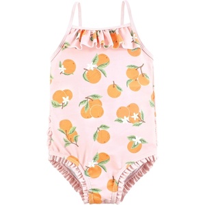image:imageHudson Baby Unisex Baby and Toddler Swimsuit MermaidCitrus Orange Toddler