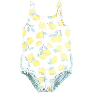 image:imageHudson Baby Unisex Baby and Toddler Swimsuit MermaidMint Lemons Toddler