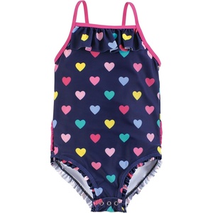image:imageHudson Baby Unisex Baby and Toddler Swimsuit MermaidNavy Hearts Baby