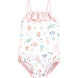 image:imageHudson Baby Unisex Baby and Toddler Swimsuit MermaidPastel Sea Baby