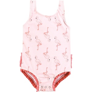 image:imageHudson Baby Unisex Baby and Toddler Swimsuit MermaidPink Flamingo Baby