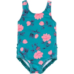 image:imageHudson Baby Unisex Baby and Toddler Swimsuit MermaidTeal Floral Toddler