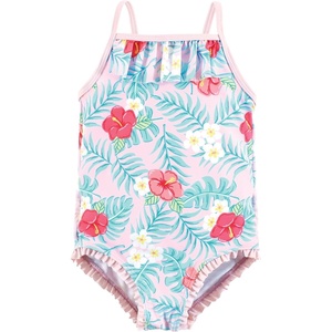 image:imageHudson Baby Unisex Baby and Toddler Swimsuit MermaidTropical Floral Toddler
