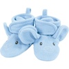 image:imageHudson Baby Baby Animal Fleece Booties 2packBlue Elephant Hippo