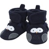 image:imageHudson Baby Baby Animal Fleece Booties 2packNavy Owl Fox