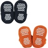 image:imageHudson Baby Baby Animal Fleece Booties 2packNavy Owl Fox