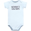 image:imageHudson Baby Unisex Baby Cotton Bodysuits Mommys Little Man Polo 03 Months