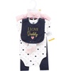 image:imageHudson Baby Unisex Baby Cotton Layette SetGirl Daddy Pink Navy