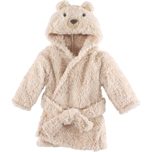 image:imageHudson Baby Unisex Baby Plush Animal Face BathrobeCozy Bear