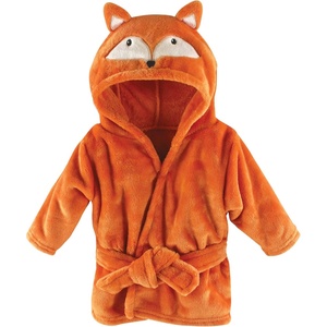 image:imageHudson Baby Unisex Baby Plush Animal Face BathrobeFox