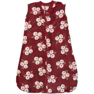 image:imageHudson Baby Unisex Baby Plush Sleeping Bag Sack BlanketBurgundy Floral